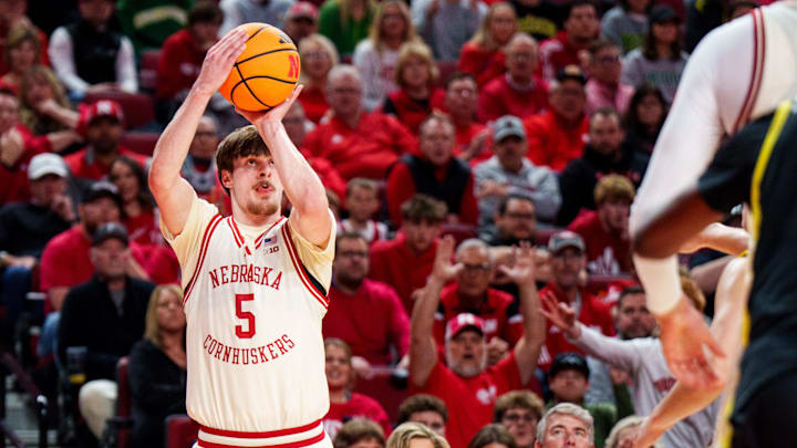 Nebraska redshirt freshman Braden Frager continues to provide clutch play and timely shooting off the bench.