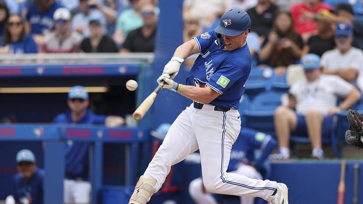 Toronto Blue Jays first baseman Sean Keys Toronto Blue Jays first baseman Sean Keys