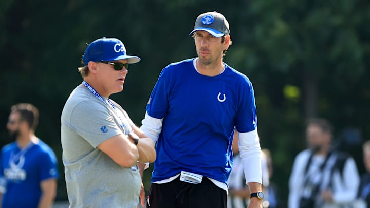 Indianapolis Colts Chris Ballard and Shane Steichen
