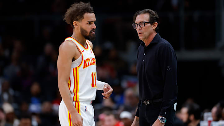 Trae Young, Quin Snyder, Atlanta Hawks