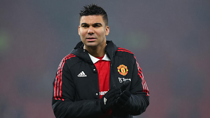 Casemiro was sent off against Crystal Palace