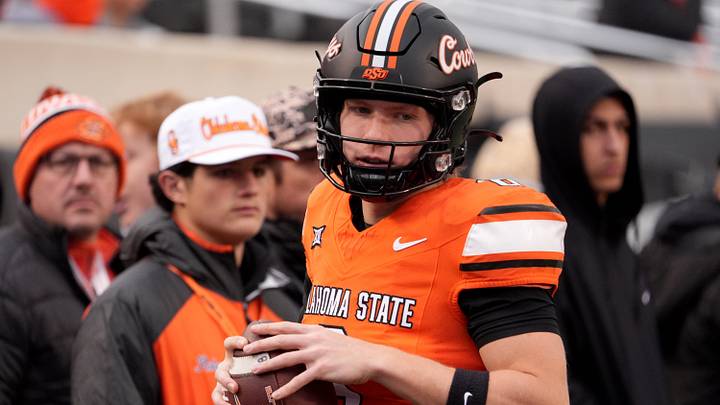 Oklahoma State's Zane Flores. Oklahoma State's Zane Flores.