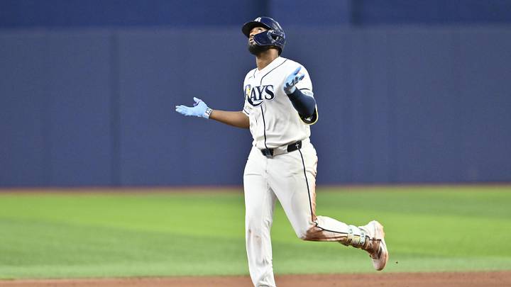 Tampa Bay Rays third baseman Junior Caminero is a solid prop target on Sunday.