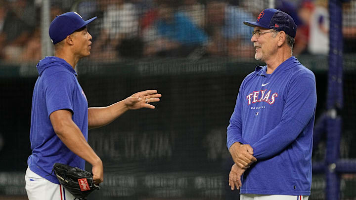 Los Angeles Angels v Texas Rangers