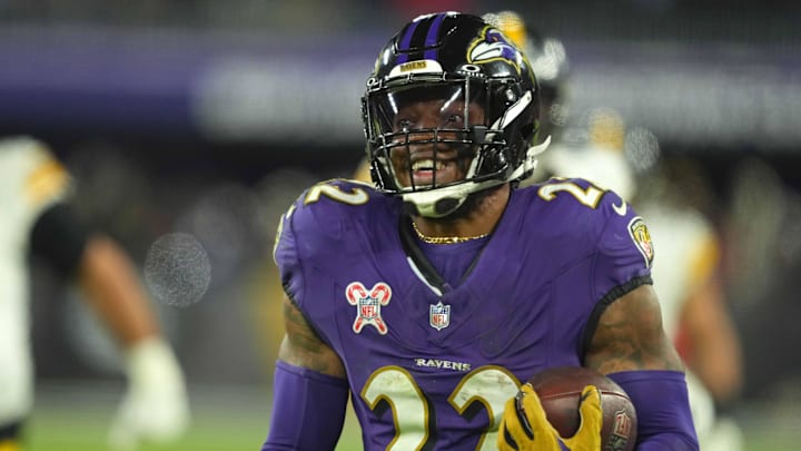 Baltimore Ravens running back Derrick Henry is a solid prop target this week.