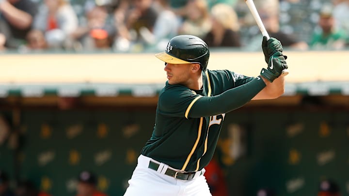 Matt Olson bateó 39 jonrones en la temporada de 2021 de la MLB