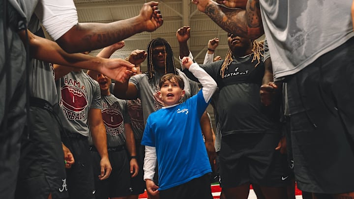 Tide Teammate before Iron Bowl Tide Teammate before Iron Bowl