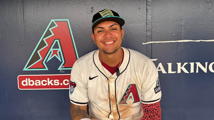 Arizona Diamondbacks catching prospect Kenny Castillo at Salt River Fields at Talking Stick, October 9, 2025 Arizona Diamondbacks catching prospect Kenny Castillo at Salt River Fields at Talking Stick, October 9, 2025