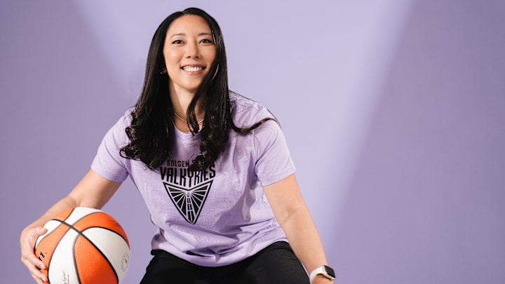 Golden State Valkyries coach Natalie Nakase