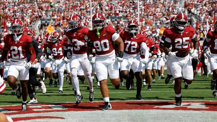 The University of Alabama football team in action against Eastern Carolina University at Bryant-Denny Stadium in Tuscaloosa, AL on Saturday, Sep 5, 2026. The University of Alabama football team in action against Eastern Carolina University at Bryant-Denny Stadium in Tuscaloosa, AL on Saturday, Sep 5, 2026.