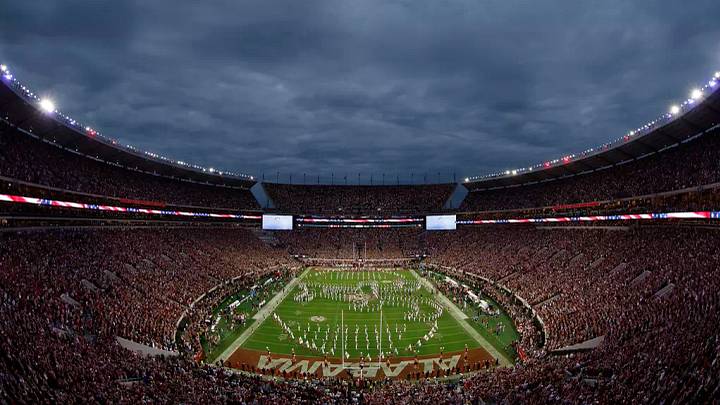 Detail shot of flyover at Bryant-Denny Stadium in Tuscaloosa, AL on Saturday, Sep 28, 2024. Detail shot of flyover at Bryant-Denny Stadium in Tuscaloosa, AL on Saturday, Sep 28, 2024.