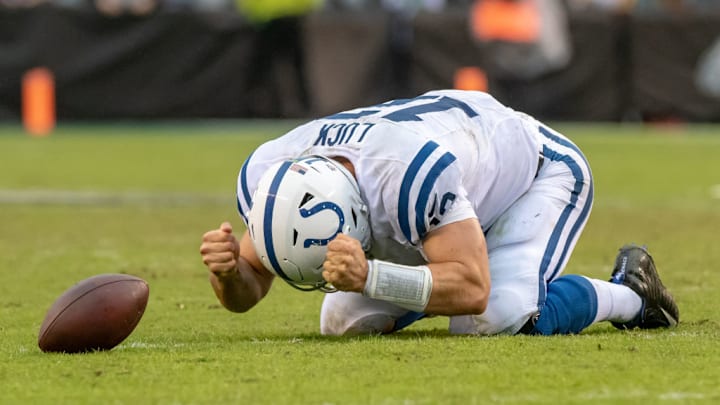 Colts quarterback Andrew Luck