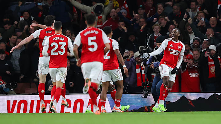 Arsenal claimed north London bragging rights on derby day.