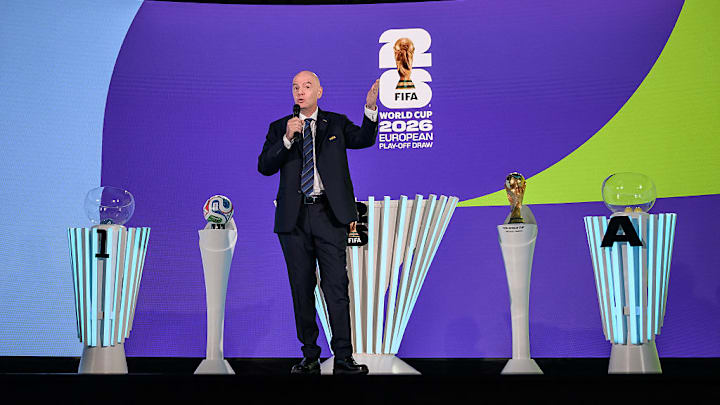 The 2026 World Cup draw takes place on Friday, Dec. 5.