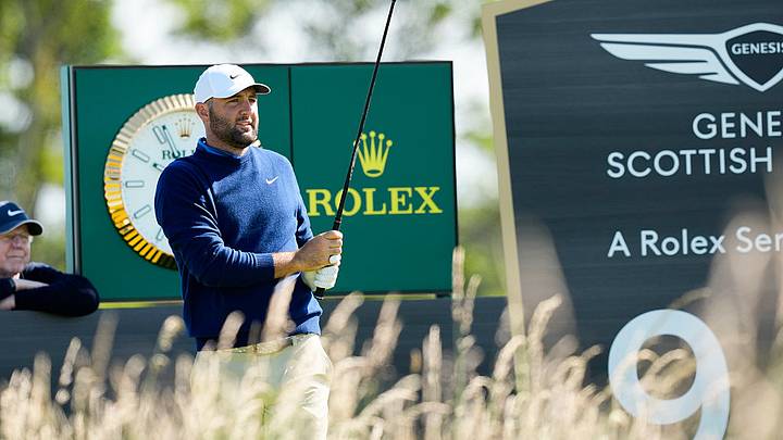 Scottie Scheffler is back in action this week at the Scottish Open. Scottie Scheffler is back in action this week at the Scottish Open.