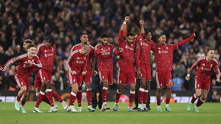 Liverpool triumphed in the shootout. Liverpool triumphed in the shootout.