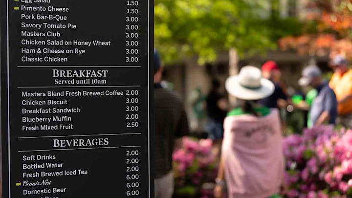 Masters concessions are always a hit.