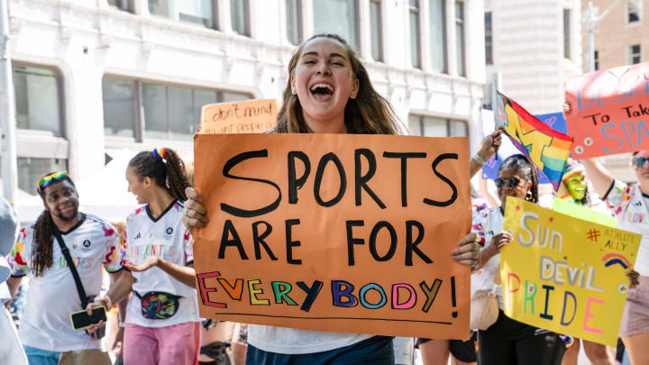 Adidas teams up with Athlete Ally for third straight year. Adidas teams up with Athlete Ally for third straight year.