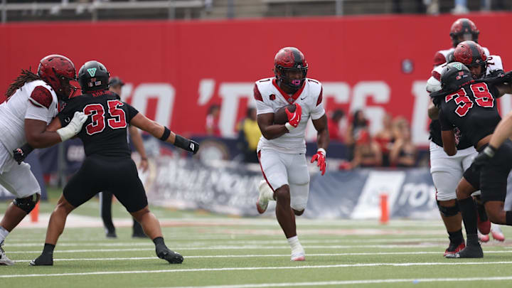 San Diego State Aztecs cornerback Chris Johnson (1). San Diego State Aztecs cornerback Chris Johnson (1).