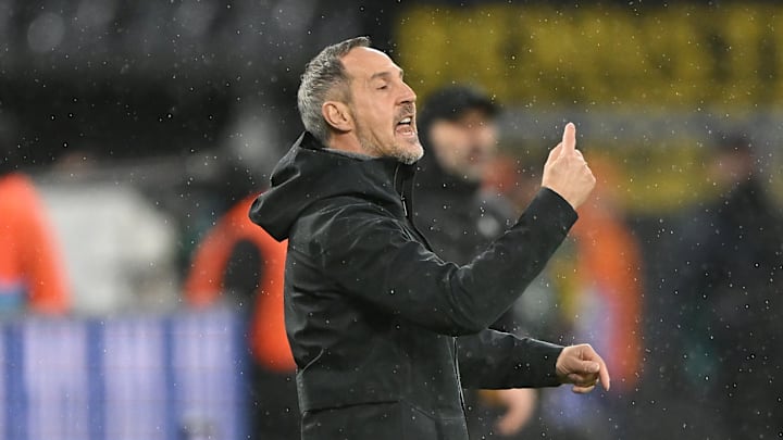 Nahm seine Mannschaft nach der Derbyniederlage in die Pflicht: Adi Hütter