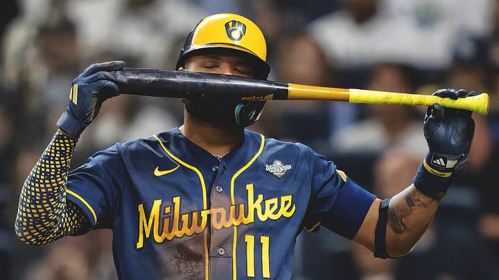 Brewers left fielder Jackson Chourio had four hits in Game 3. Brewers left fielder Jackson Chourio had four hits in Game 3.