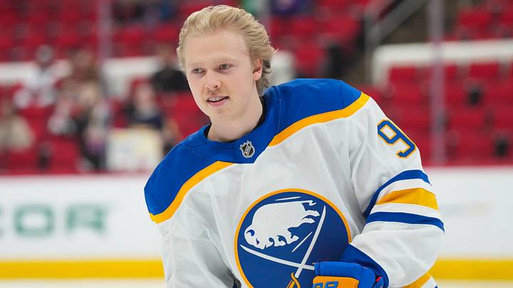 Buffalo Sabres center Konsta Helenius Buffalo Sabres center Konsta Helenius