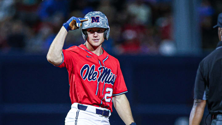 Ole Miss Rebels first baseman Jackson Ross delivered the walk-off single for his team on Saturday night.