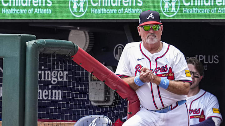 Atlanta Braves manager Brian Snitker