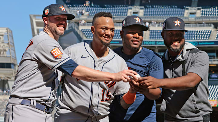Ryan Pressly, Martin Maldonado, Cristian Javier y Hector Neris lanzaron un no hitter combinado ante Yankees