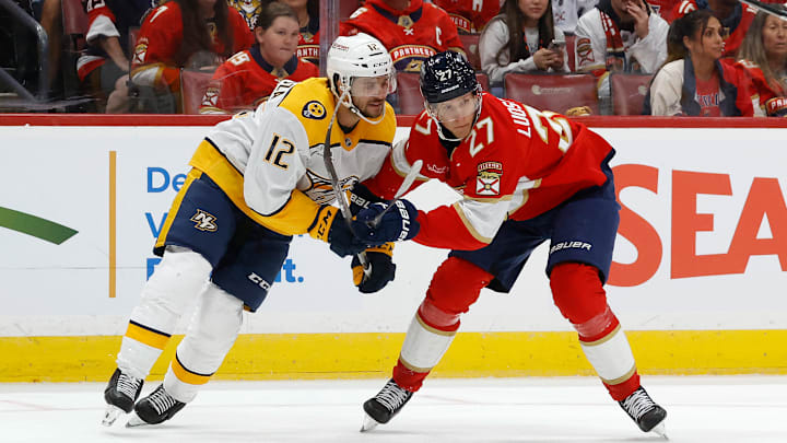 Nashville Predators v Florida Panthers - Game 1