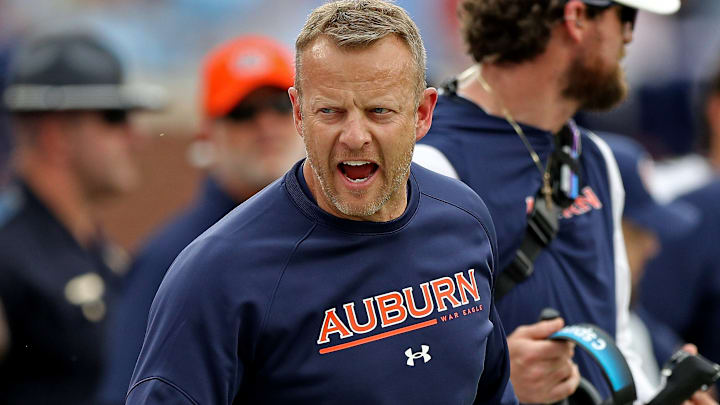 Bryan Harsin not only didn't recruit himself, but he apparently didn't want former Auburn football players recruiting anyone either