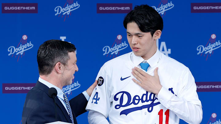 Los Angeles Dodgers Introduce Roki Sasaki