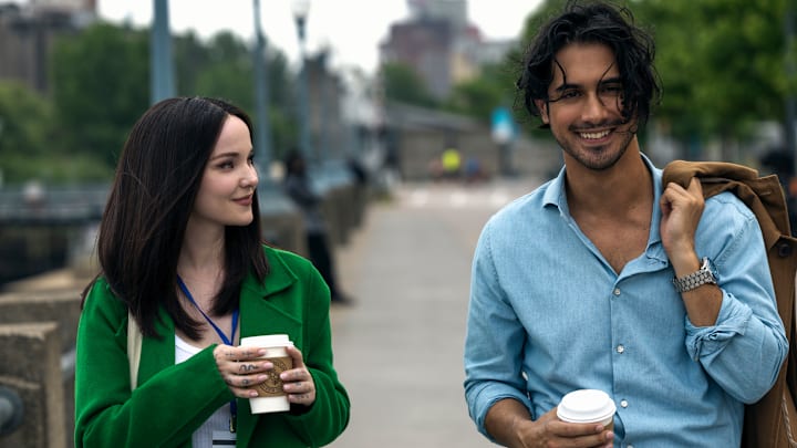 Ciara Wyse (Dove Cameron), Oliver Kennedy (Avan Jogia) in 56 Days. Courtesy of Prime Ciara Wyse (Dove Cameron), Oliver Kennedy (Avan Jogia) in 56 Days. Courtesy of Prime