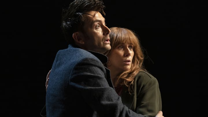 The Doctor (David Tennant) and Donna Noble (Catherine Tate)