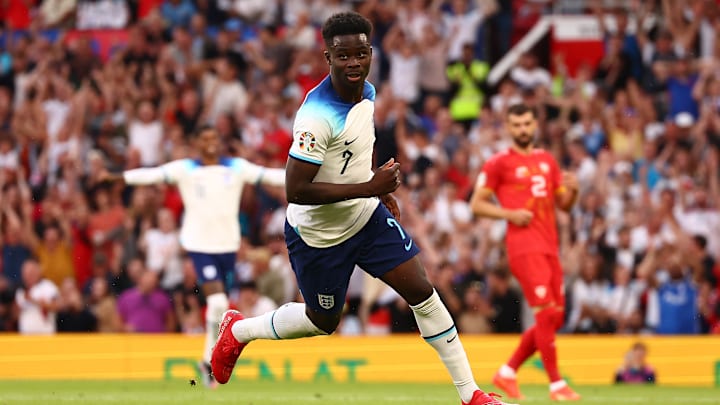 Saka was brilliant on Monday night Saka was brilliant on Monday night