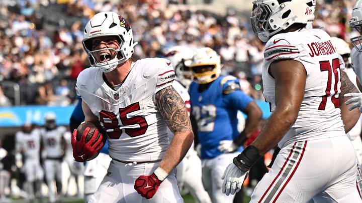 Arizona Cardinals tight end Trey McBride is a great prop target in Week 5. Arizona Cardinals tight end Trey McBride is a great prop target in Week 5.