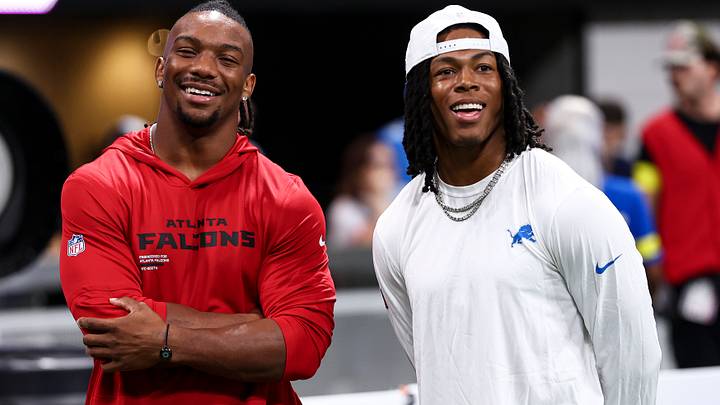Bijan Robinson or Jahmyr Gibbs? One of these running backs is resetting the market and the Falcons might have the upper hand.