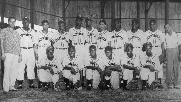 The 1951 Birmingham Black Barons, who once called Rickwood Field home