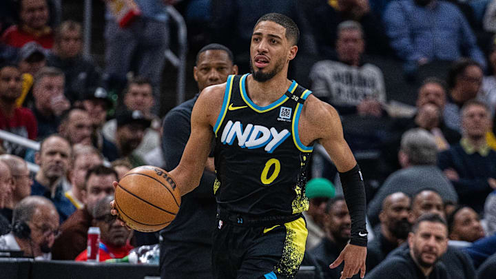 Indiana Pacers guard Tyrese Haliburton.