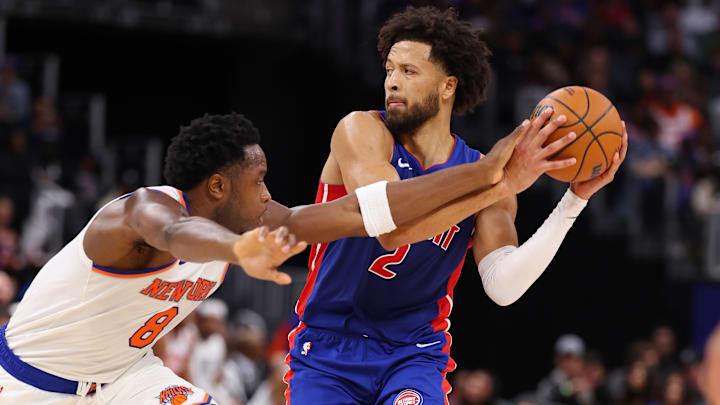 New York Knicks v Detroit Pistons