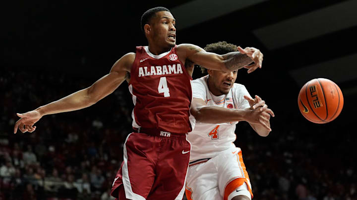 Former Alabama guard Davion Hannah. 