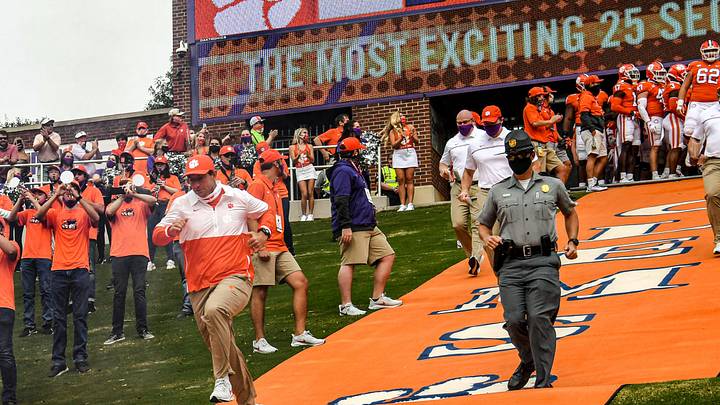 Clemson opens the season with LSU on Sept. 5 inside Tiger Stadium. Clemson opens the season with LSU on Sept. 5 inside Tiger Stadium.