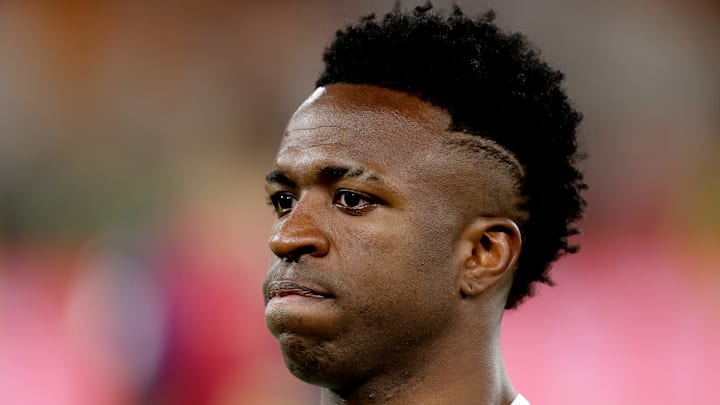 Vinicius Jr s'est blessé face au Barça.