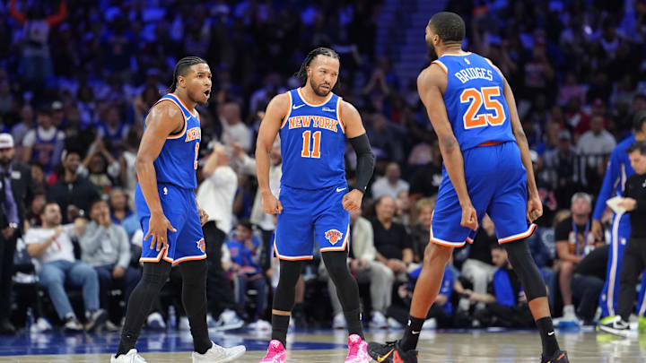 The Knicks are four wins away from the NBA Finals. 
