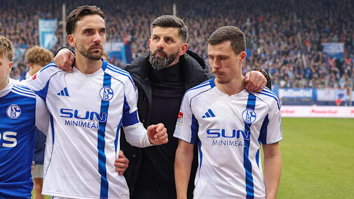 Miron Muslic mit Kenan Karaman und Ron Schallenberg