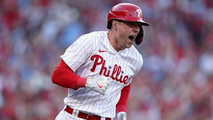 Former Philadelphia Phillie Rhys Hoskins is a fit for the Toronto Blue Jays