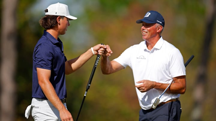 Cameron Kuchar and Matt Kuchar blitzed the field at the PNC Championship.