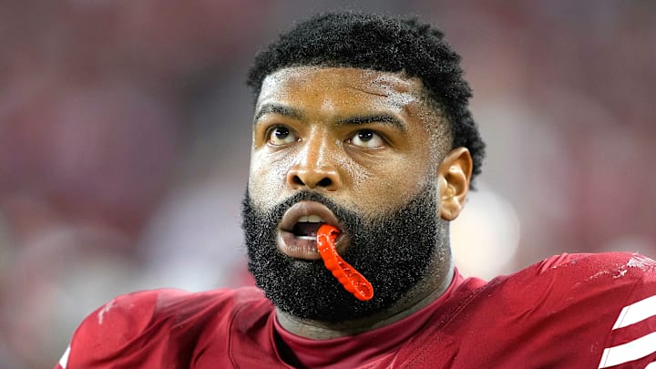 San Francisco 49ers left tackle Trent Williams (71)