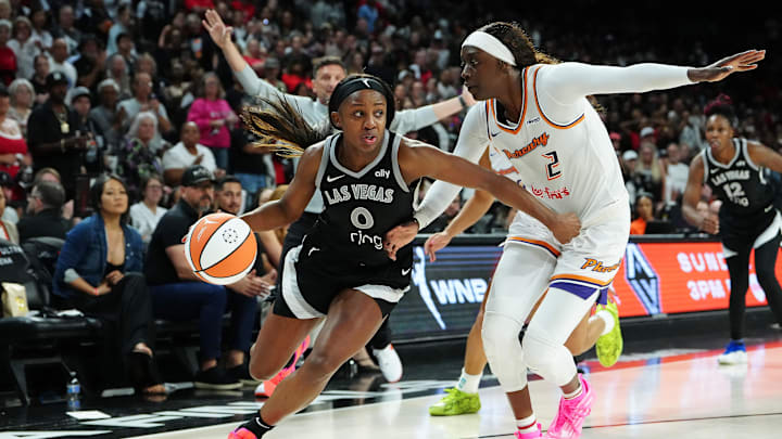 The Las Vegas Aces are favored in Game 2. 