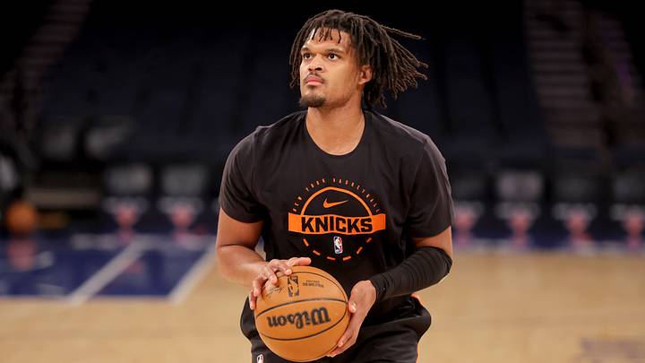 Dillon Jones, Knicks vs. Trail Blazers Dillon Jones, Knicks vs. Trail Blazers